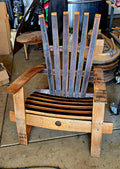 Bourbon Barrel Stave Adirondack Chair