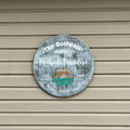 Outdoor wall sign