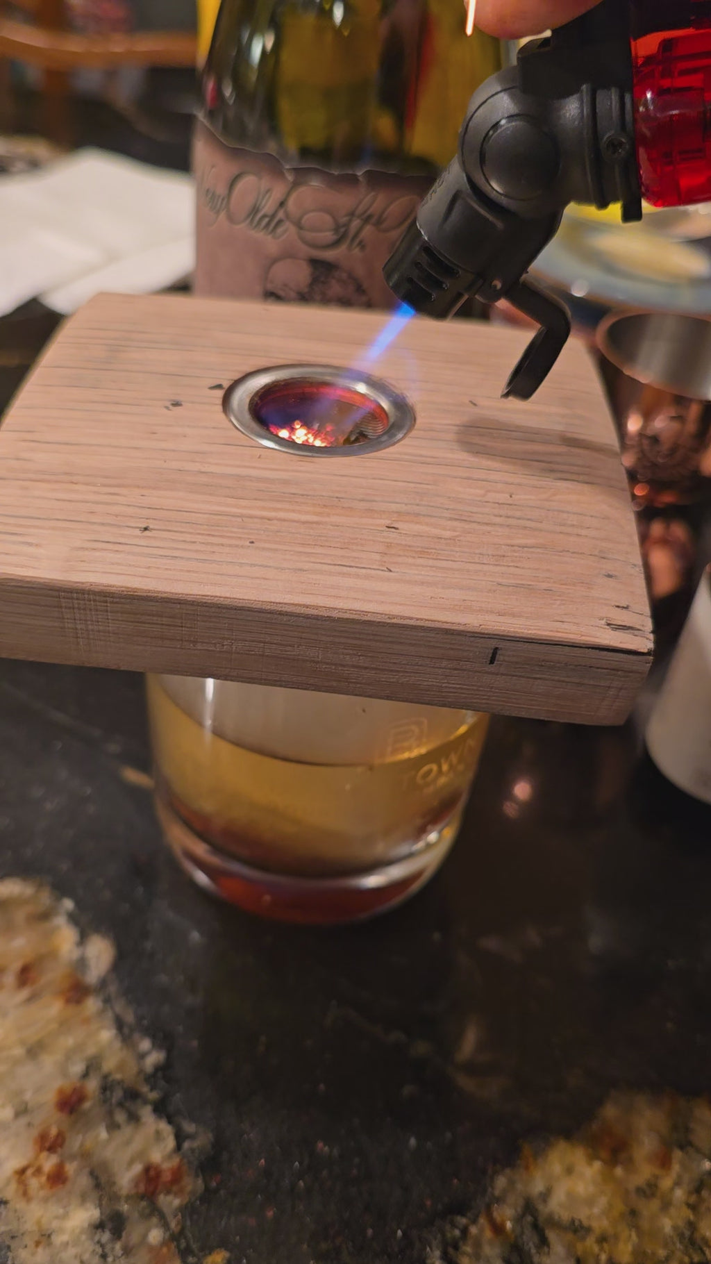 Bourbon Barrel Stave Cocktail Smoker